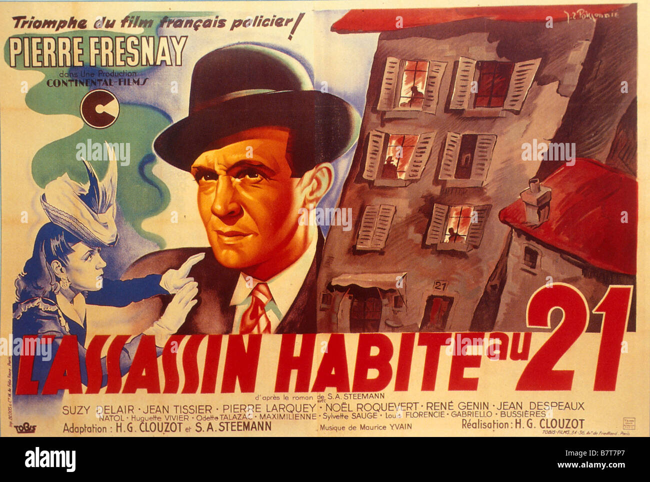 فيلم The Murderer Lives at Number 21 1942 مترجم